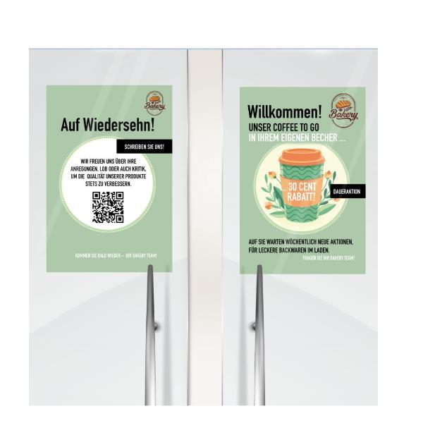 Etichette adesive per finestre - in carta - con pellicola - laser - rimovibili - 210 x 148 mm - 1et/fg - 10 fogli - bianco - Avery