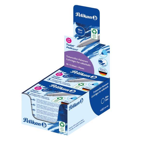 Cartuccia sferografica KM5 ECO - blue royal - Pelikan - conf. 5 pezzi
