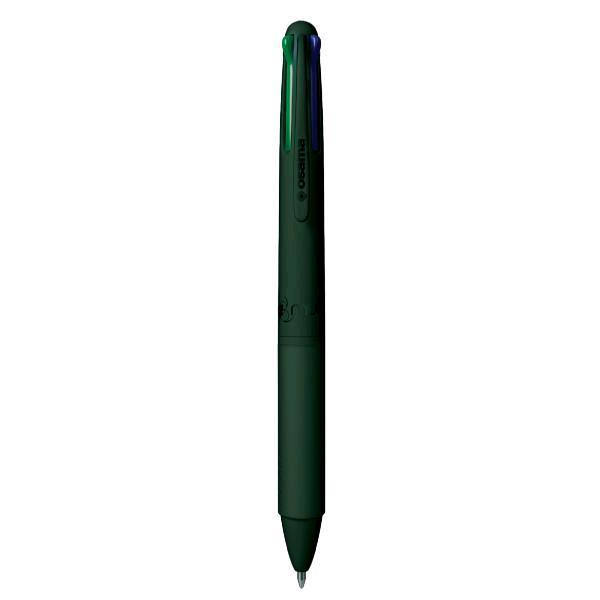 Penna a sfera 4 Multi Urban - punta 1,00 mm - 4 colori - forest green - Osama