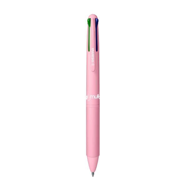 Penna a sfera 4 Multi Pastel - punta 1,00 mm - 4 colori - baby pink - Osama
