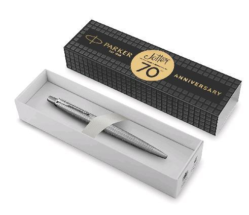Penna sfera Jotter - special edition 70th - punta M -  fusto cromato - Parker