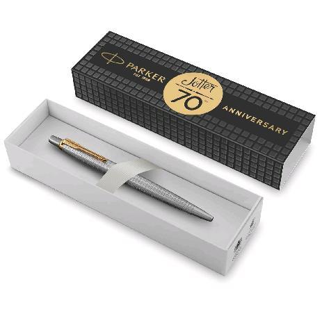 Penna sfera Jotter - special edition 70th - punta M -  fusto cromato - Parker