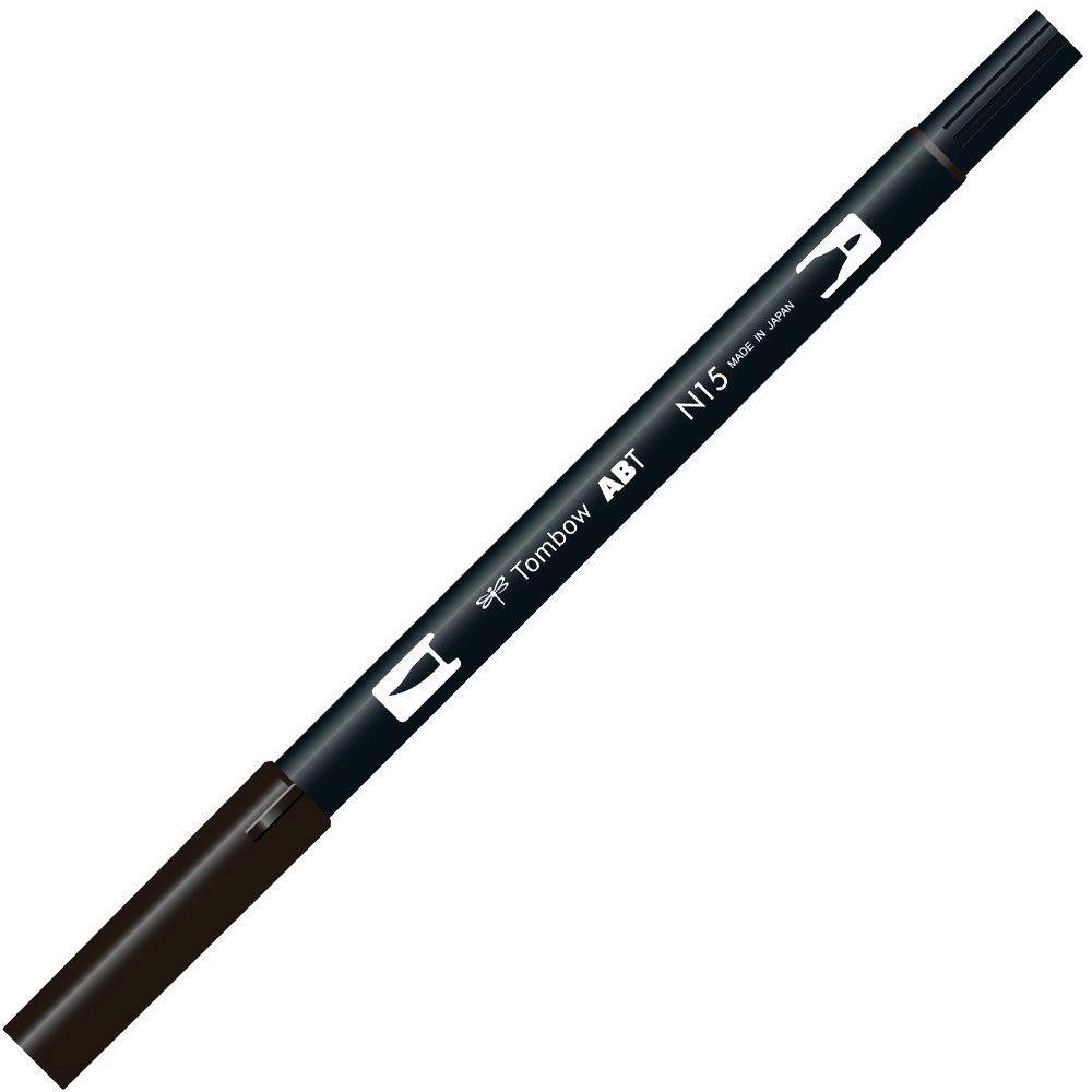 Pennarello Dual Brush N15 - nero - Tombow