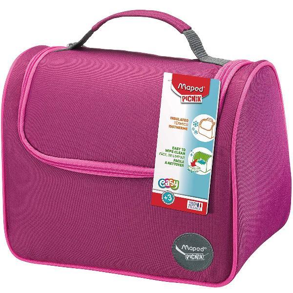 Lunch Bag - Picnick Easy - 20 x 25 x 18 cm - 6,3 L - viola/fuxia - Maped