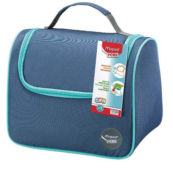 Lunch Bag - Picnick Easy - 20 x 25 x 18 cm - 6,3 L - azzurro/blu - Maped