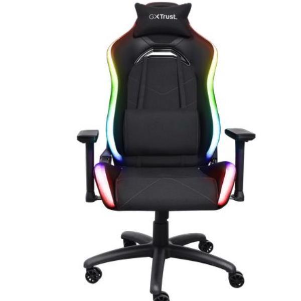 Sedia gaming GXT719 RUYA RGB - nero - Trust