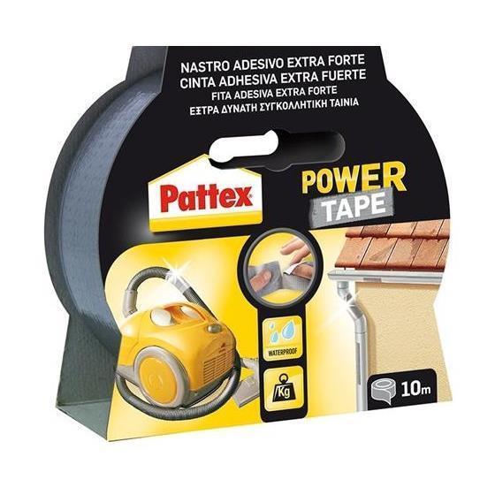 Pattex Power Tape - Nastro adesivo - 50 mm x 10 m - grigio