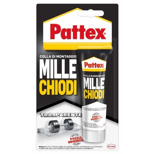 Pattex MilleChiodi - Colla - 40 g - trasparente (pacchetto di 12)