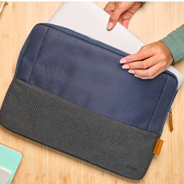 Trust Lisboa - Custodia per notebook - 13.3" - blu