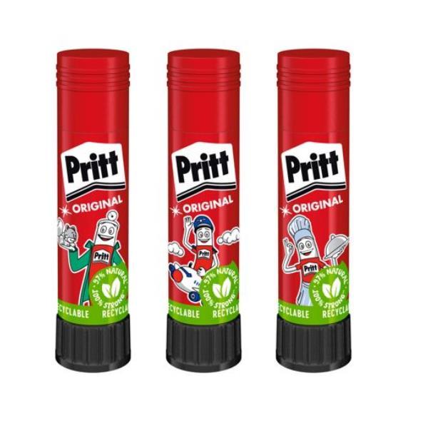 PRITT COLLA STICK 11g - Cartone BTS 2022 (2+1 GRATIS) 100pz (4 tray da 25pz/cad.)