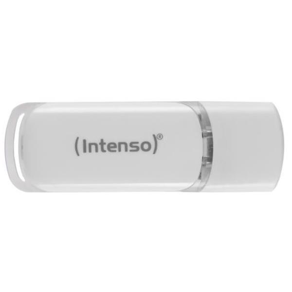 Intenso Flash Line - Chiavetta USB - 64 GB - USB-C 3.1 Gen 1 - bianco