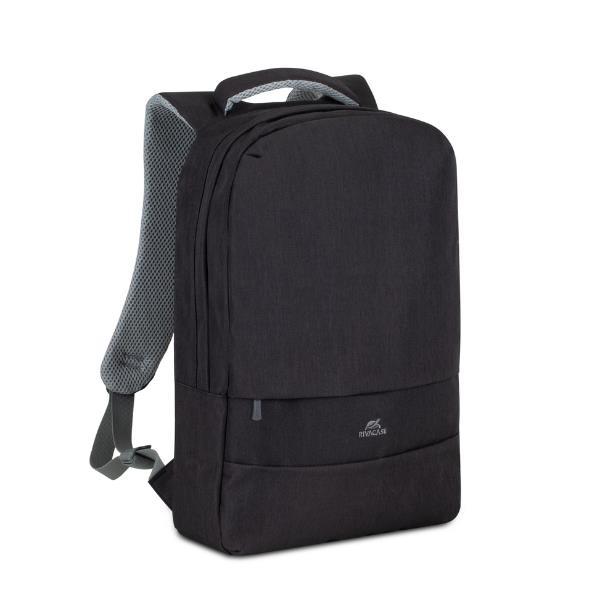RIVACASE 7562BK ZAINO PER NOTEBOOK FINO A 15.6" CON PORTA DI RICARICA USB E ANTIFURTO IMPERMEABILE NERO