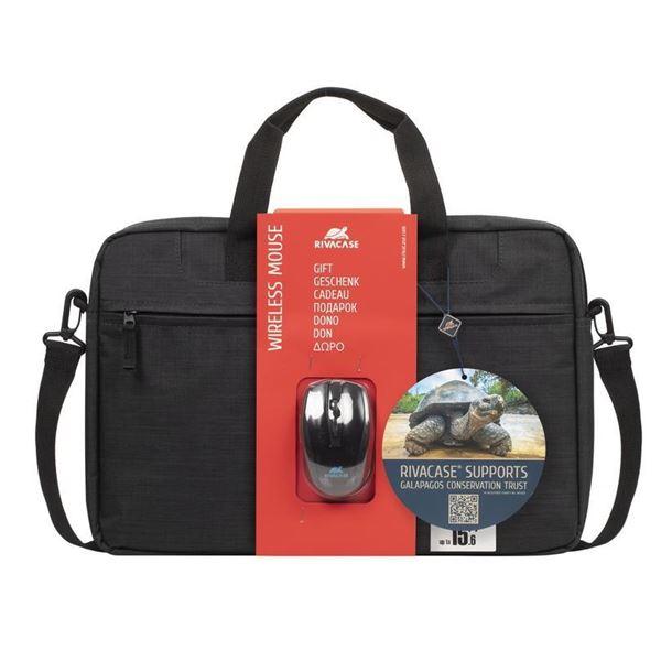RIVACASE BORSA PER NOTEBOOK DA 15.6" + MOUSE WIRELESS