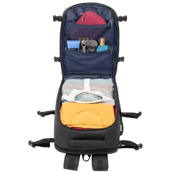 Riva Case Tegel 8465 - Zaino porta computer - coated, eco-friendly - 17.3" - nero