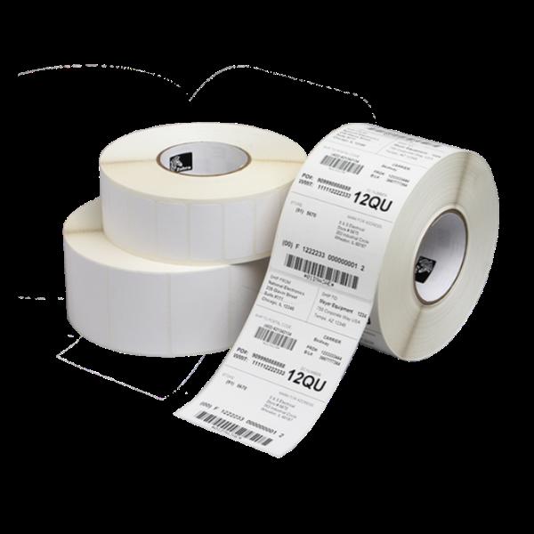 Zebra Z-Perform 1000T - Adesivo acrilico permanente - 5,51 mil - 102 x 102 mm 662 etichette (1 rotolo(i) x 662) etichette - per Zebra GX420; GK Series GK420; G-Series GC420; GX Series GX420, GX430; LP 28XX; TLP 28XX