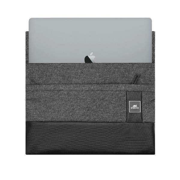 Riva Case Lantau 8803 - Custodia per notebook - fino a 13,3" - nero melange