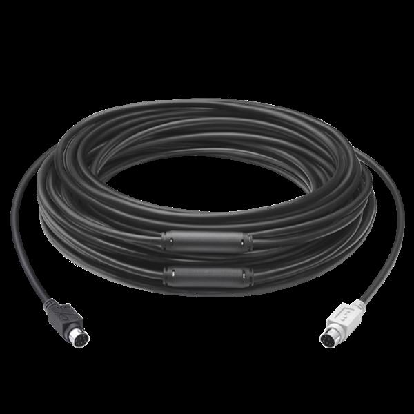 Logitech GROUP - Prolunga per fotocamera - PS/2 maschio a PS/2 maschio - 15 m