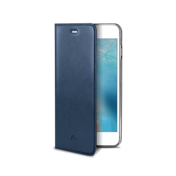 Celly Air Pelle AIRPELLE800BL - Flip cover per cellulare - vera pelle - per Apple iPhone 7