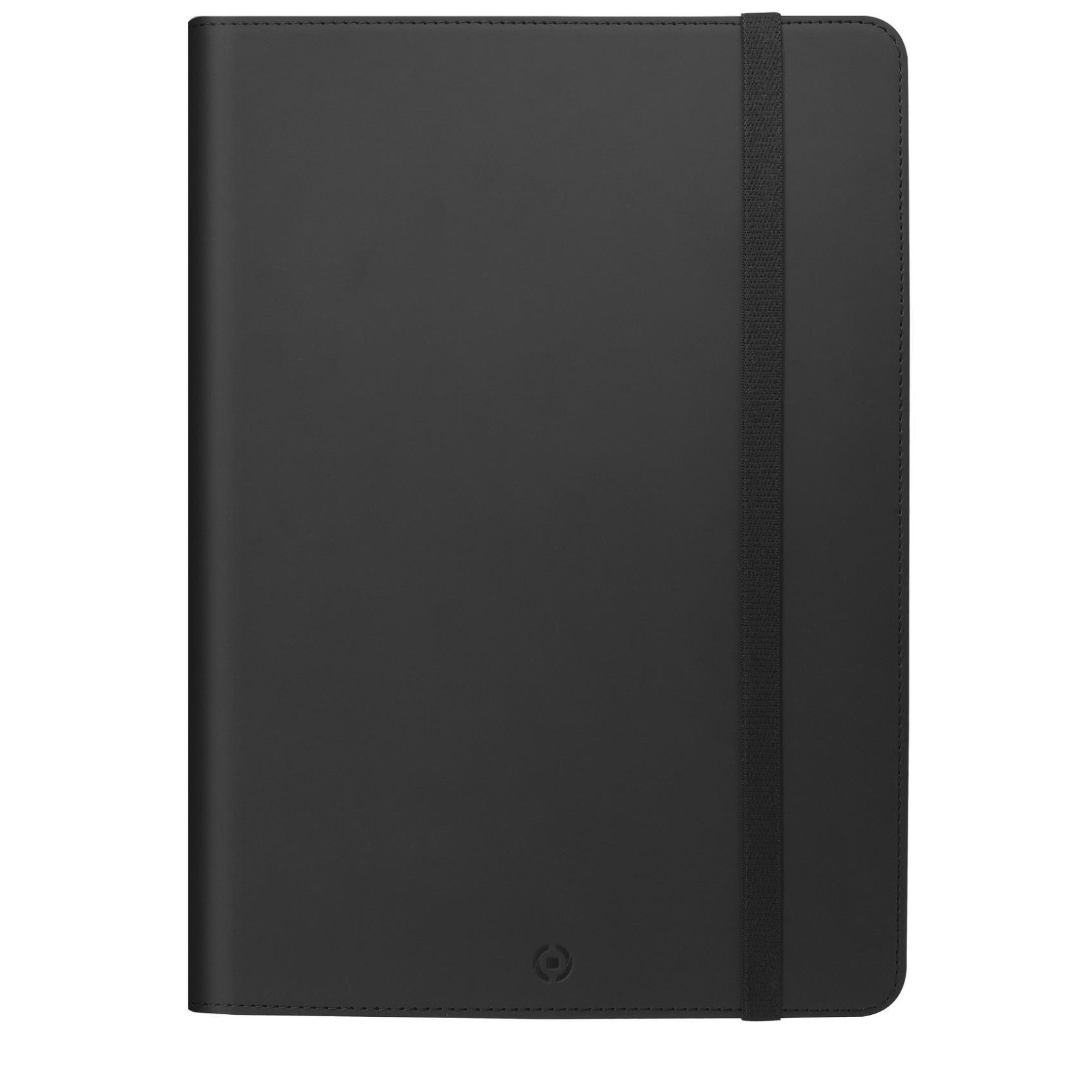 Celly BookBand - Flip cover per tablet - ecopelle - nero - 12.9" - per Apple 12.9-inch iPad Pro (4^ generazione, 5^ generazione, terza generazione)