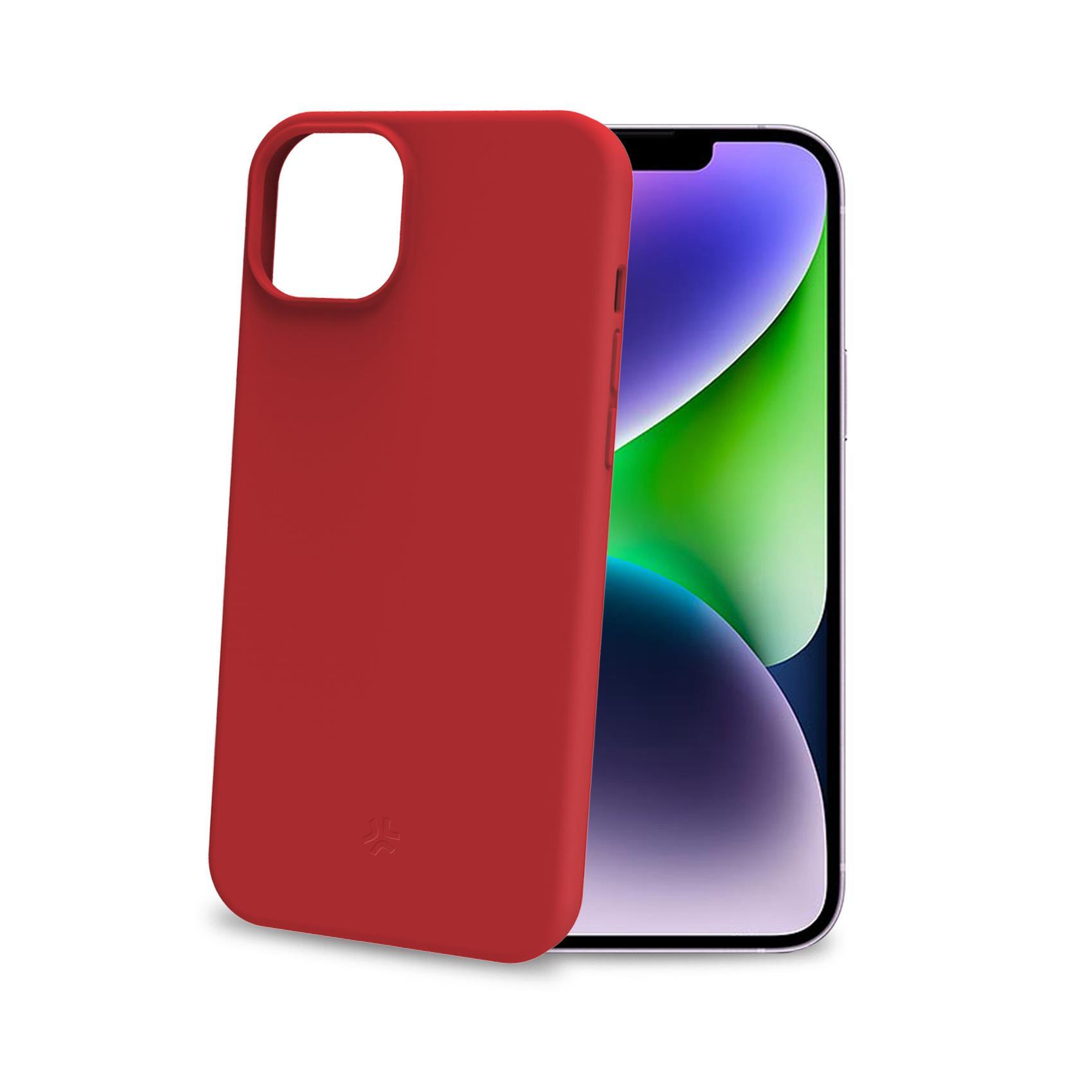 Celly CROMO1055RD, Cover, Apple, Apple iPhone 15 Plus, Rosso