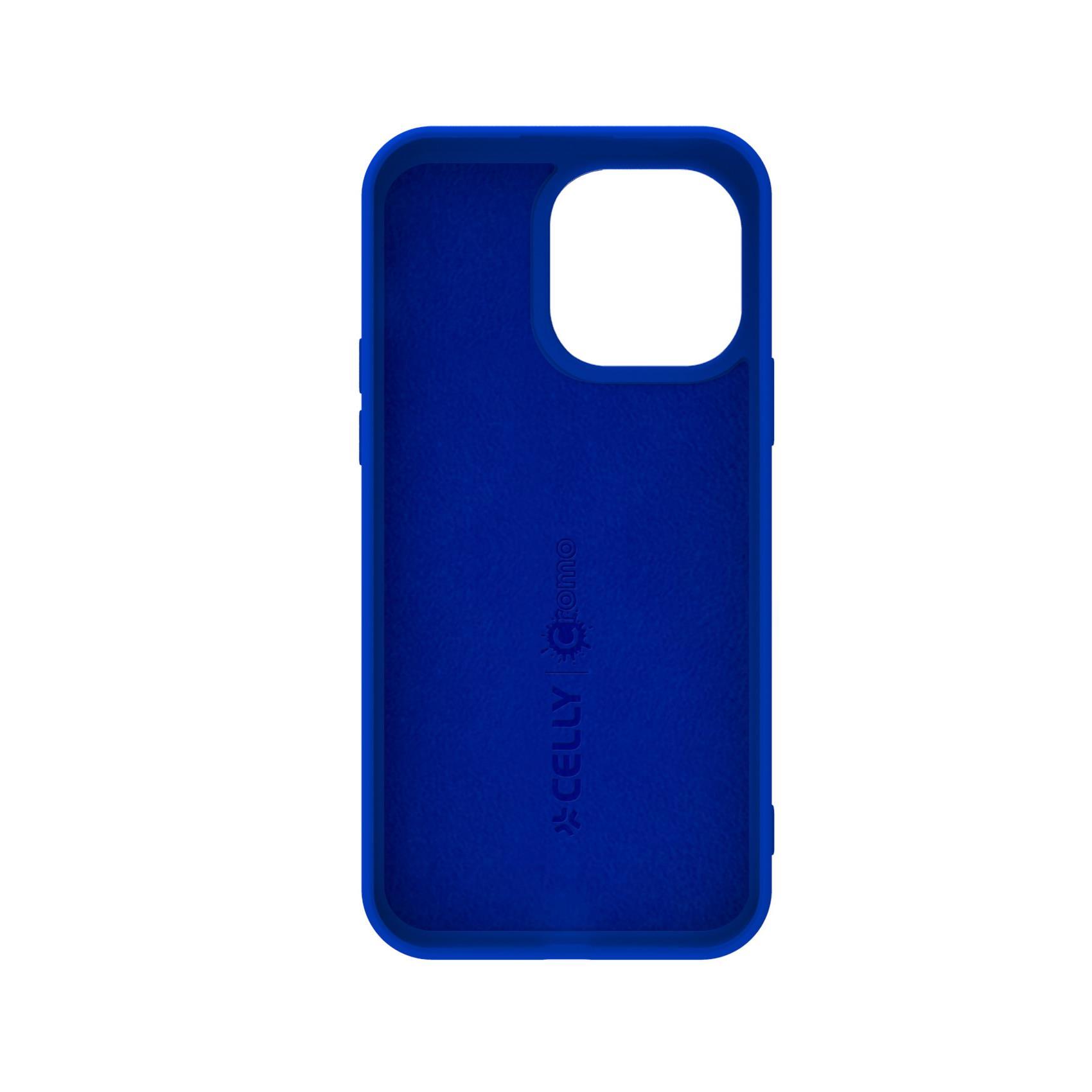 Celly CROMO1056BL, Cover, Apple, iPhone 15 Pro Max, 17 cm (6.7?), Blu