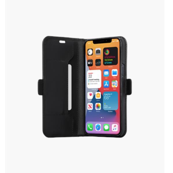 Dbramante 1928 Copenhagen Slim - Custodia in Pelle per iPhone 1212 Pro - Nero
