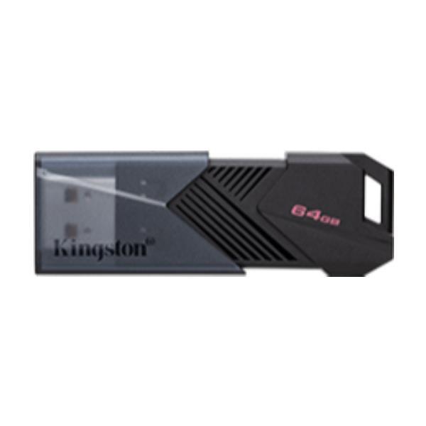 Kingston DataTraveler Onyx - Chiavetta USB - 64 GB - USB 3.2 Gen 1 - nero opaco