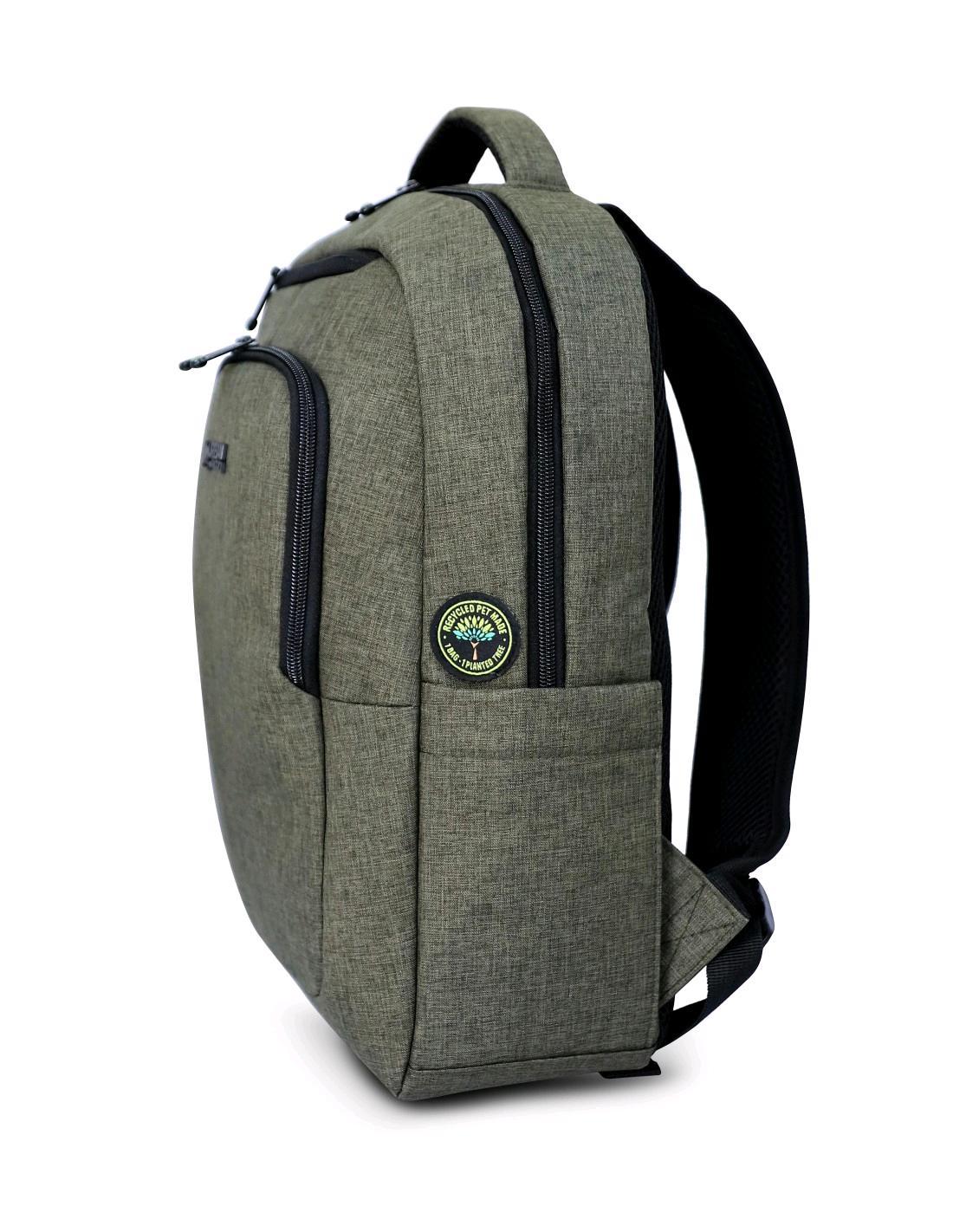 Urban Factory Cyclee City - Zaino porta computer - eco - 13" - 14.1" - Camouflage, kaki