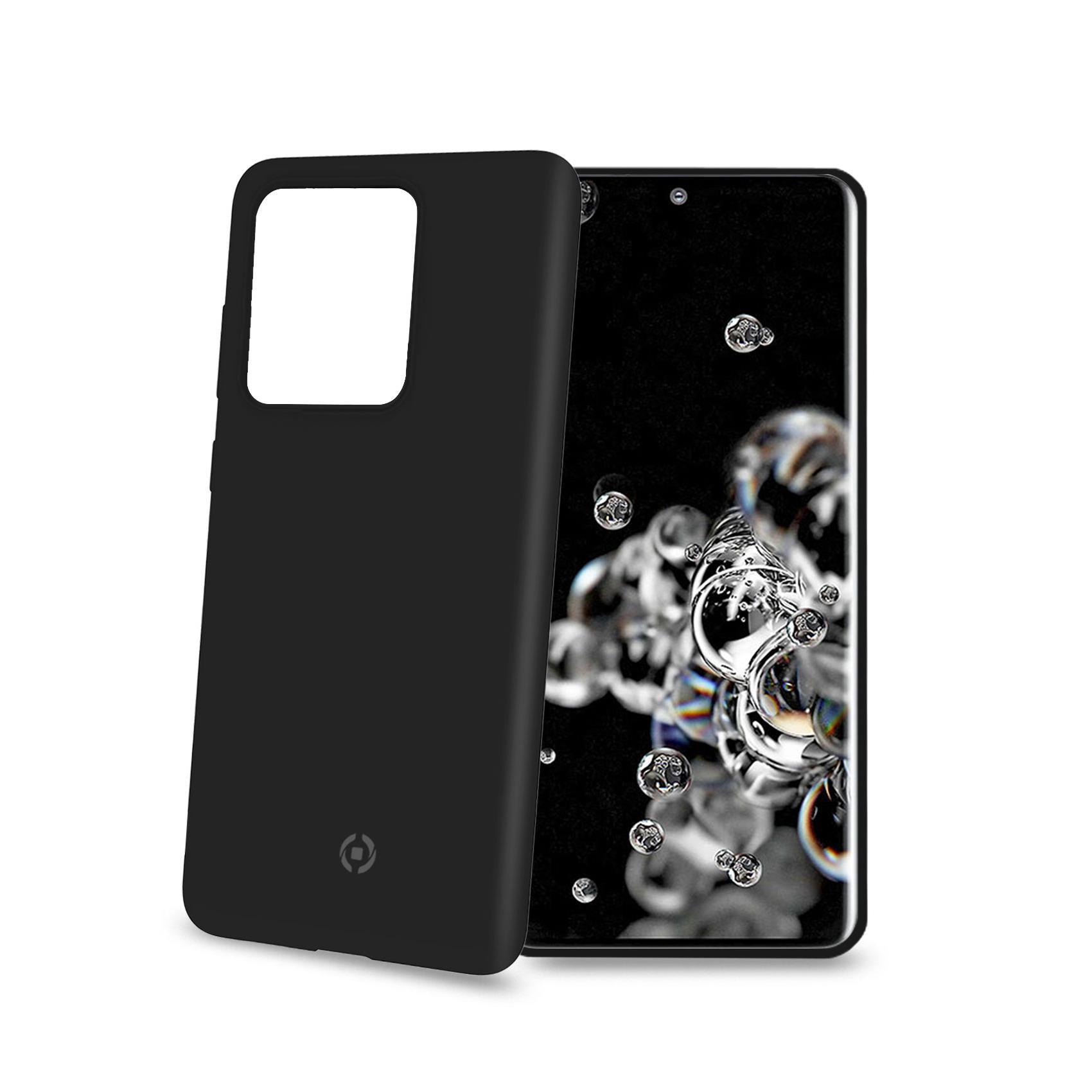 Celly FEELING - Cover per cellulare - silicone - nero - per Samsung Galaxy S20 Ultra, S20 Ultra 5G
