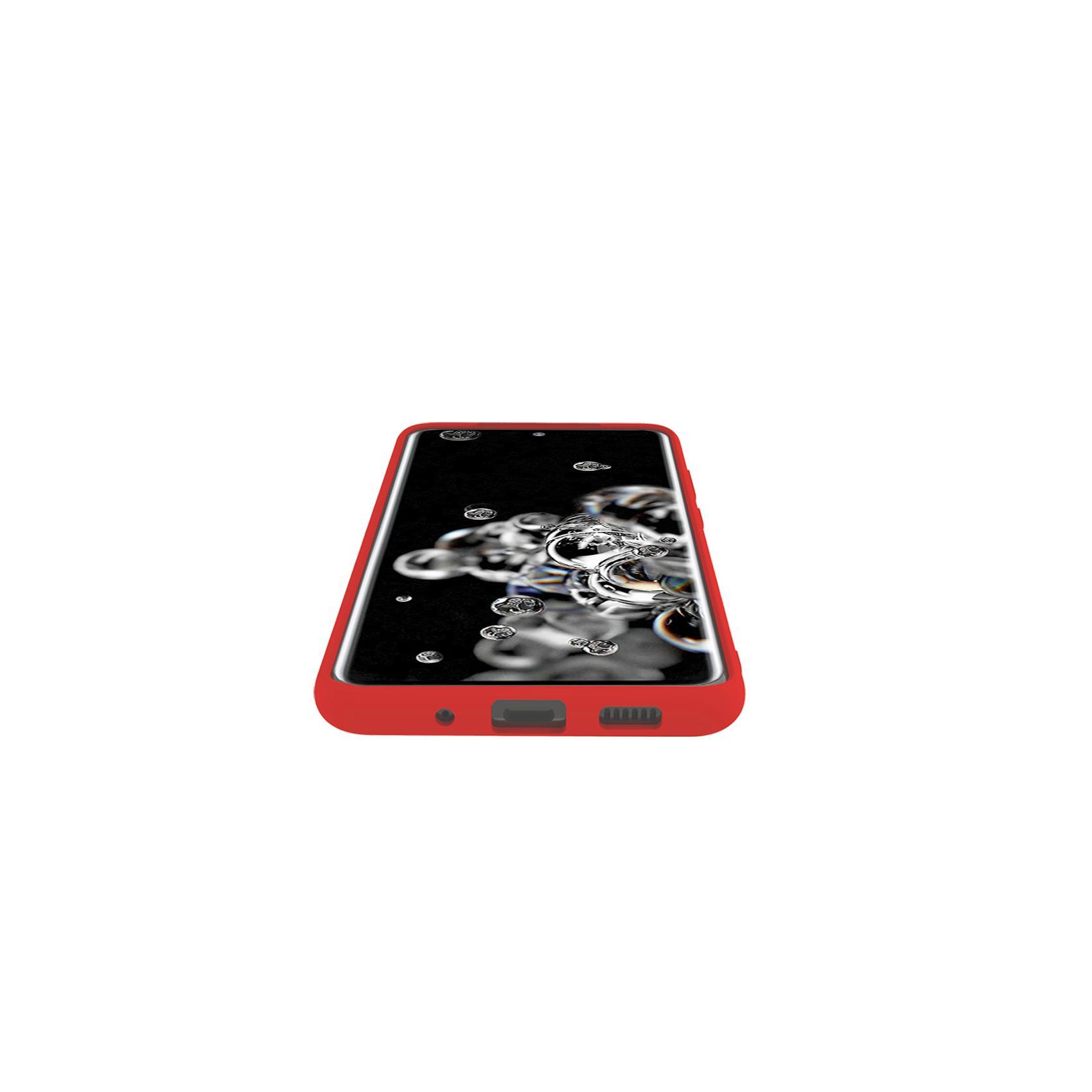 Celly FEELING - Cover per cellulare - silicone - rosso - per Samsung Galaxy S20 Ultra, S20 Ultra 5G