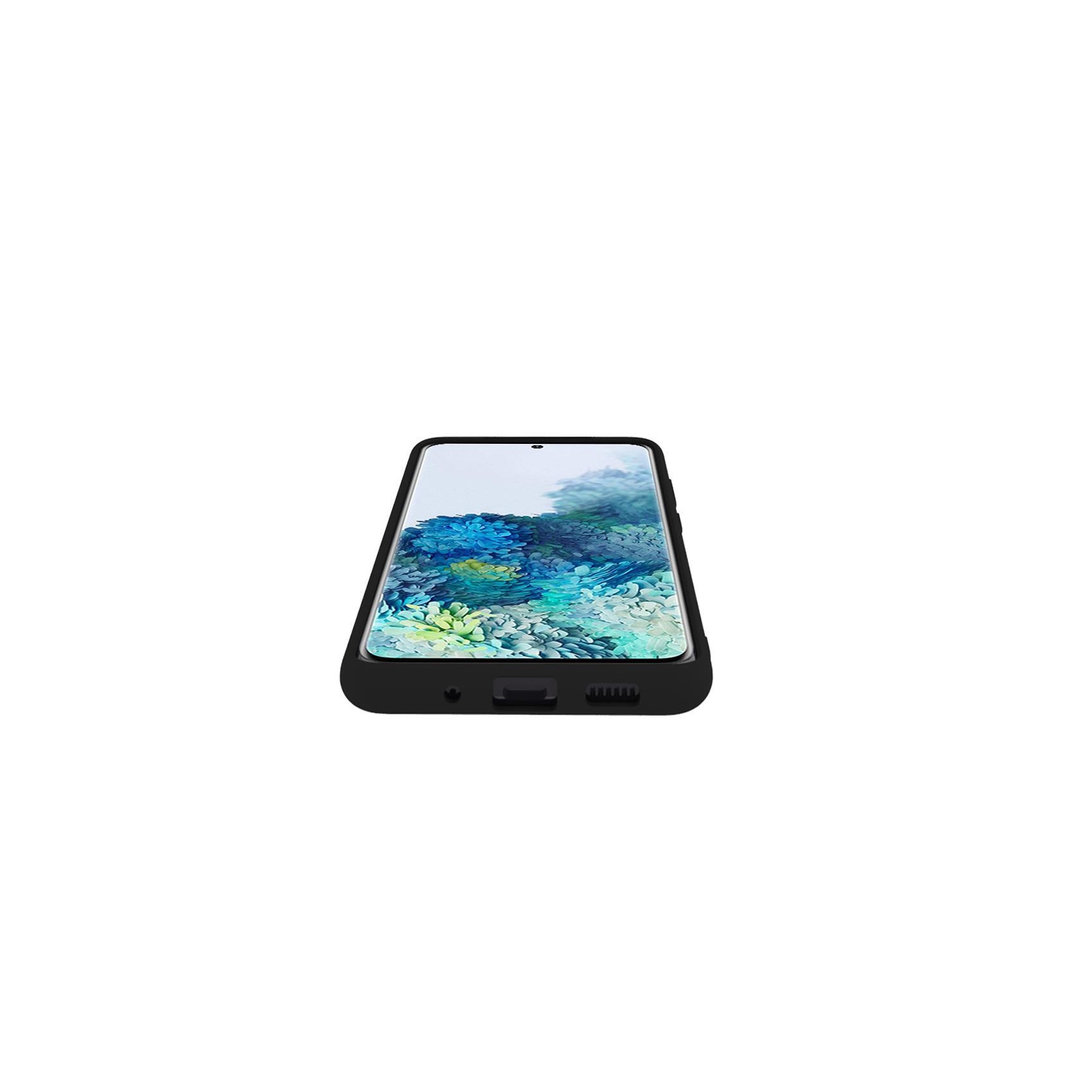 Celly FEELING - Cover per cellulare - silicone - nero - per Samsung Galaxy S20, S20 5G