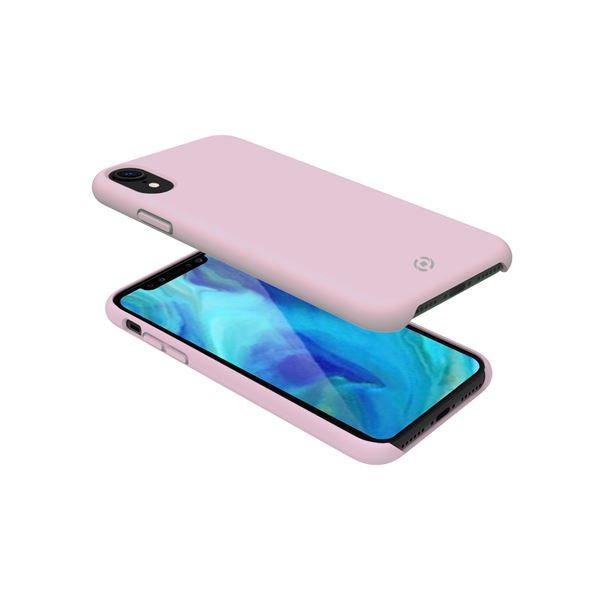 Celly FEELING FEELING998PK - Cover per cellulare - silicone liquido - rosa - per Apple iPhone XR