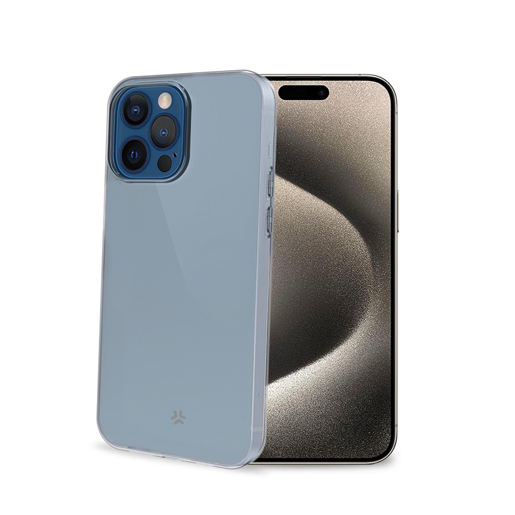 Celly GELSKIN1056, Cover, Apple, iPhone 15 Pro Max, 17 cm (6.7?), Trasparente