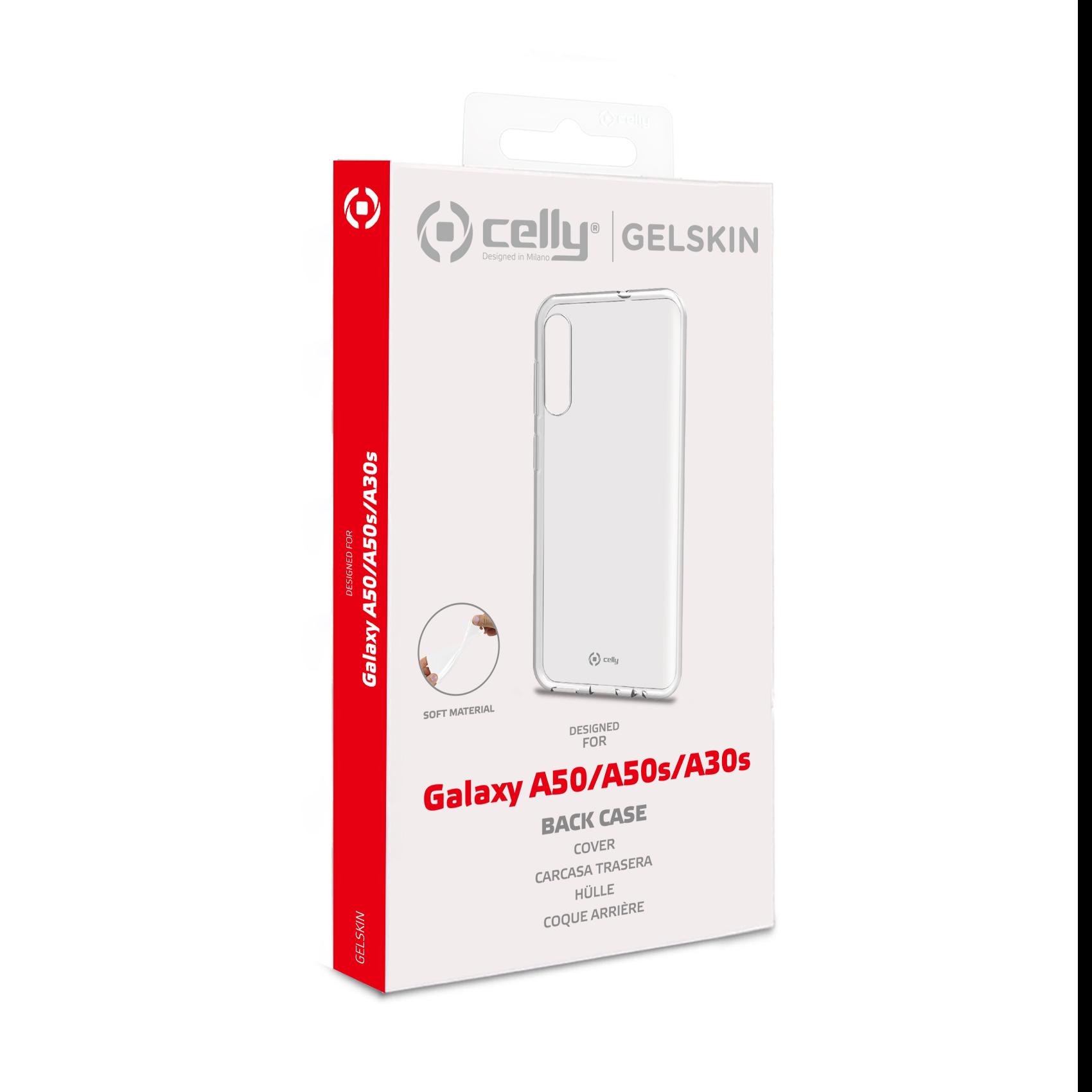 Celly Gelskin GELSKIN834 - Cover per cellulare - gomma morbida - per Samsung Galaxy A50
