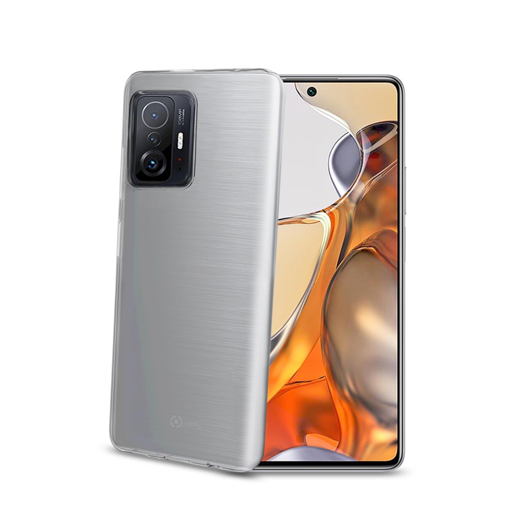 Celly Gelskin - Cover per cellulare - TPU (poliuretano termoplastico) - trasparente - per Xiaomi 11T Pro