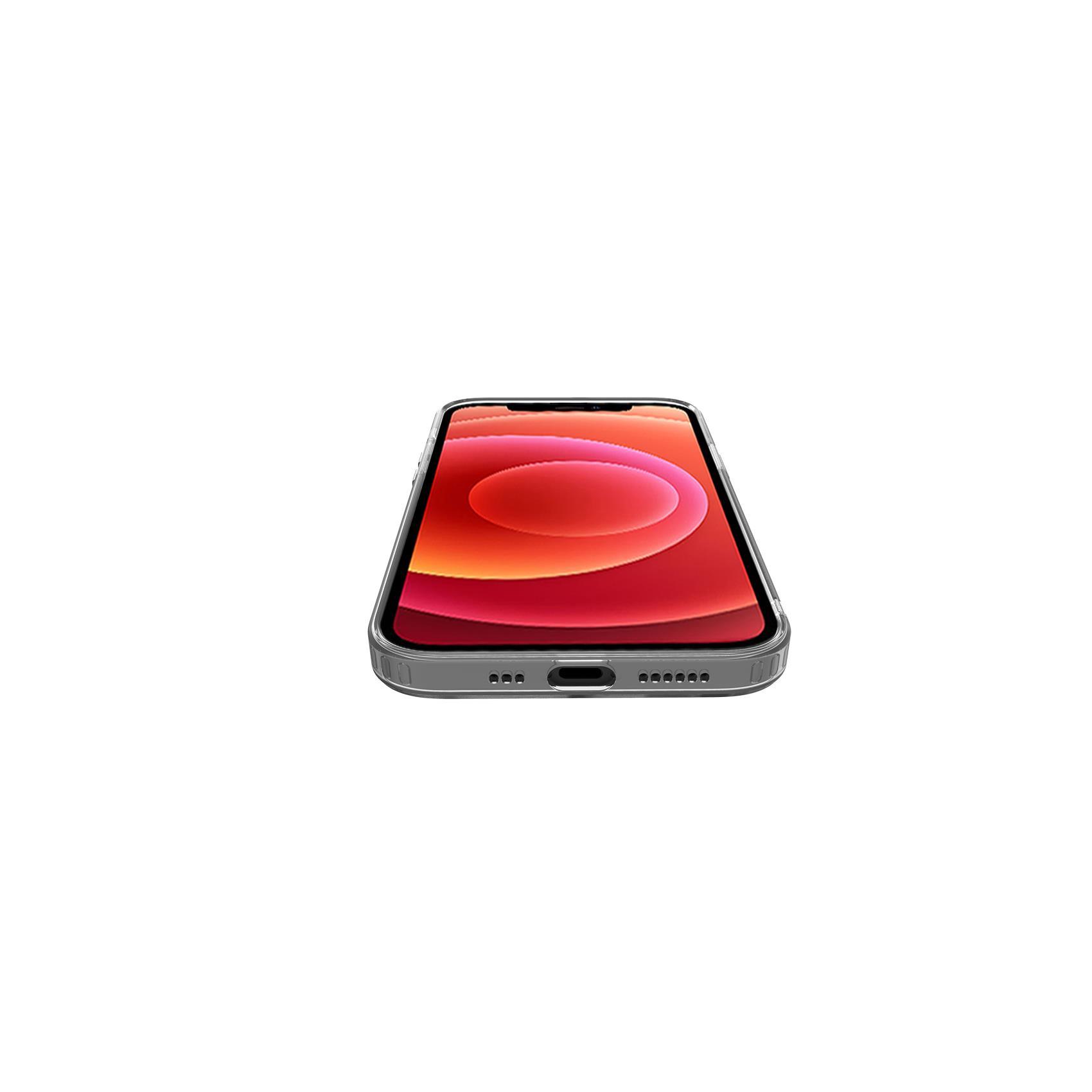Celly GelskinMag - Cover per cellulare - policarbonato, TPU (poliuretano termoplastico) - trasparente - per Apple iPhone 13