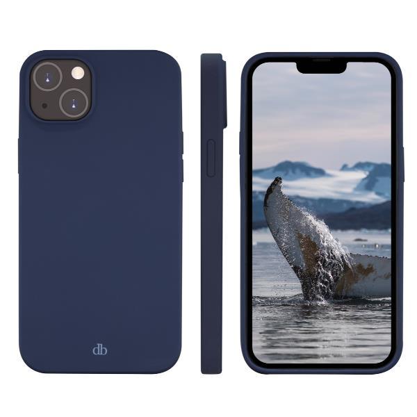 Dbramante 1928 Greenland - Custodia per iPhone 14 Plus in 100% Plastica Riciclata - Blu