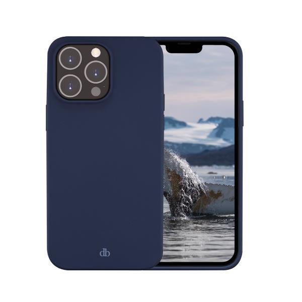 Dbramante 1928 Greenland - Custodia per iPhone 14 Pro Max in 100% Plastica Riciclata - Blu