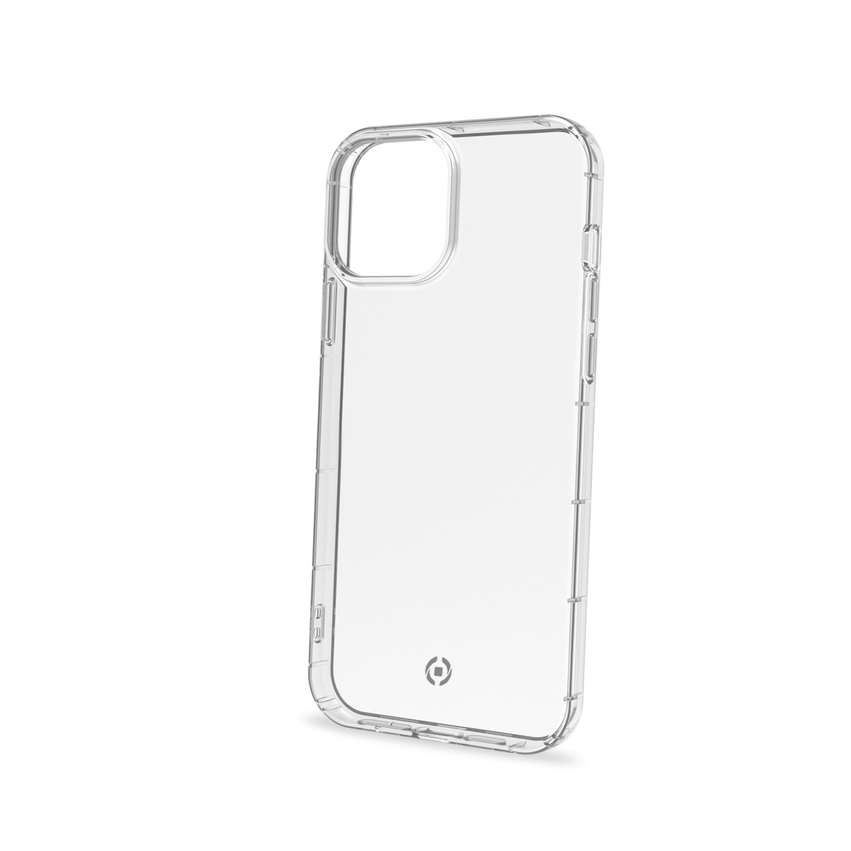 Celly HEXAGEL - Cover per cellulare - policarbonato, TPU (poliuretano termoplastico) - trasparente - per Apple iPhone 14