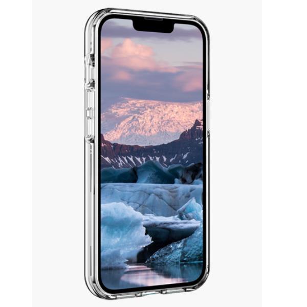Dbramante 1928 Iceland Pro - Custodia in Plastica 100% Riciclata per iPhone 13 - Trasparente