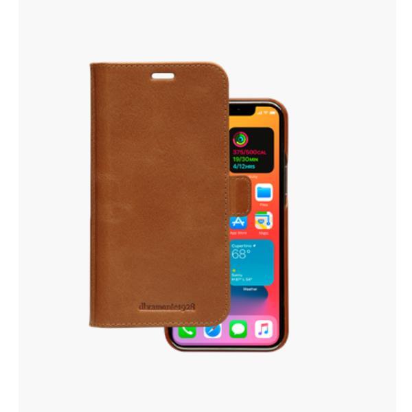 Dbramante 1928 Lynge - Custodia in Pelle per iPhone 12 Pro Max - Cuoio