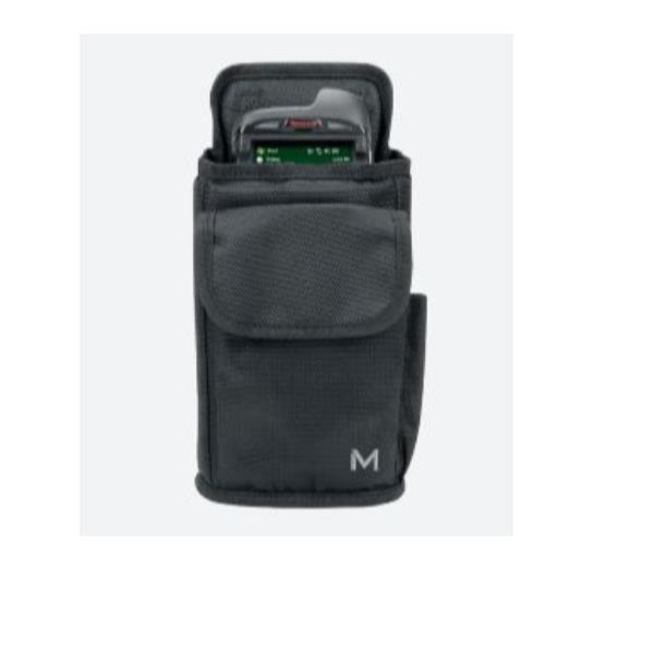 MOBILIS REFUGE FONDINA IN NYLON POLIESTERE 11X25X5 CM 3 SCOMPARTI CON TRACOLLA NERO
