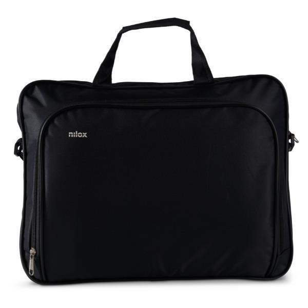 Nilox ESSENTIAL - Borsa trasporto notebook - 15.6" - nero