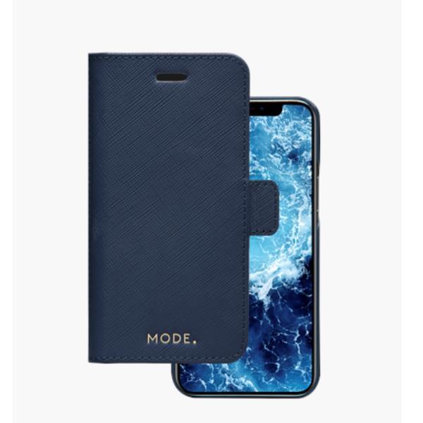 Dbramante 1928 New York - Custodia in pelle Soffiano per iPhone 11XR - Blu