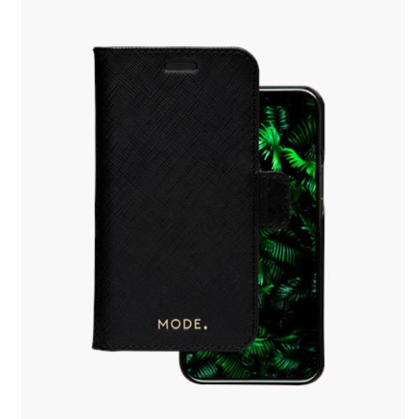 Dbramante 1928 New York - Custodia in pelle Saffiano per iPhone 12 mini - Nero