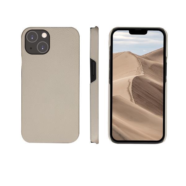 Dbramante 1928 New York - Custodia in Pelle per iPhone 14 - Sabbia