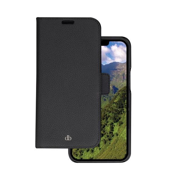 Dbramante 1928 New York - Custodia in Pelle per iPhone 14 Pro Max - Nero