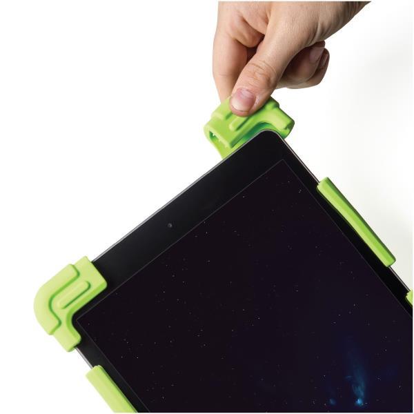 Celly OCTOPAD912GN - Cover per tablet - silicone - verde - 12"