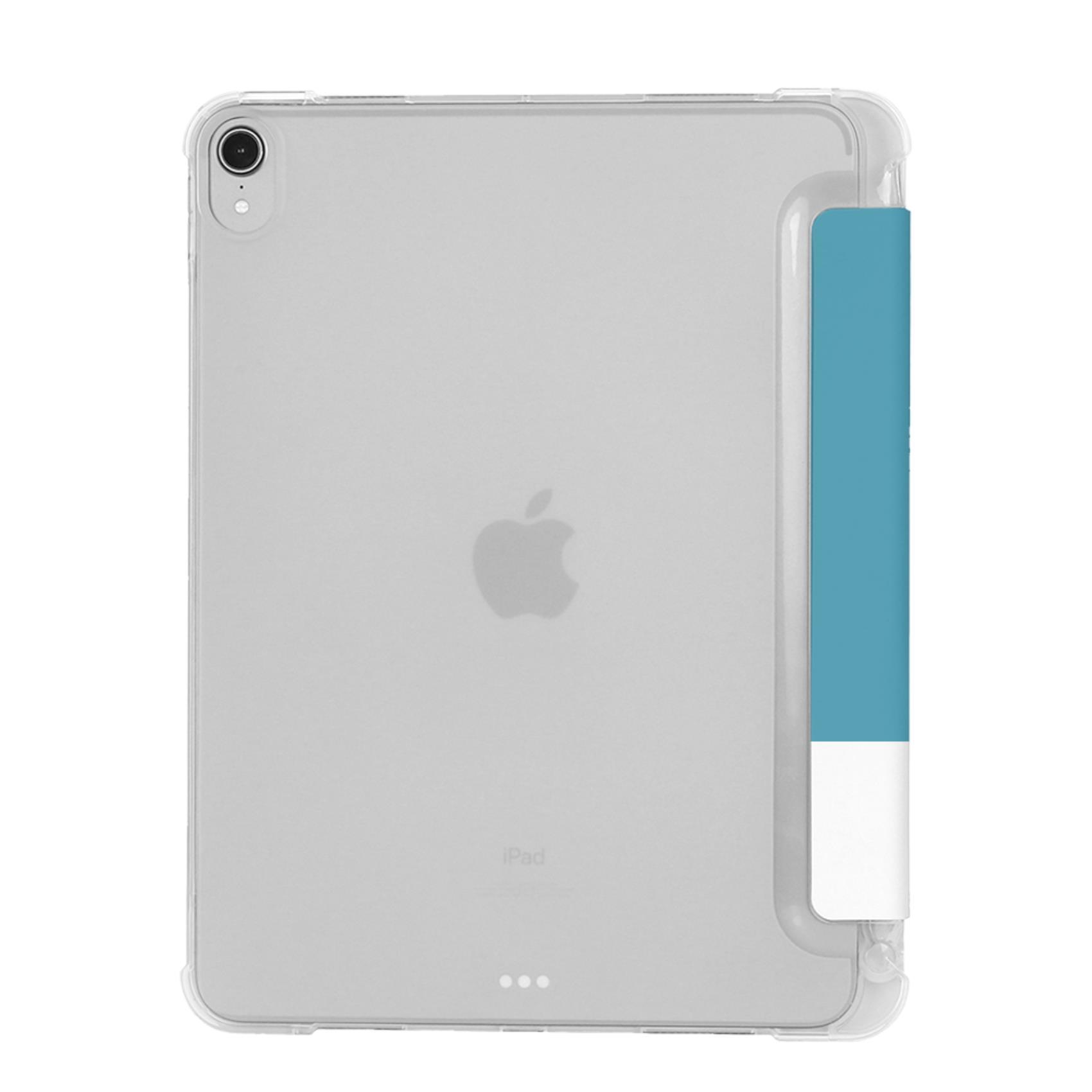 PANTONE iPAD AIR 4/5 GEN COVER FOLIO IN TPU AZZURRO