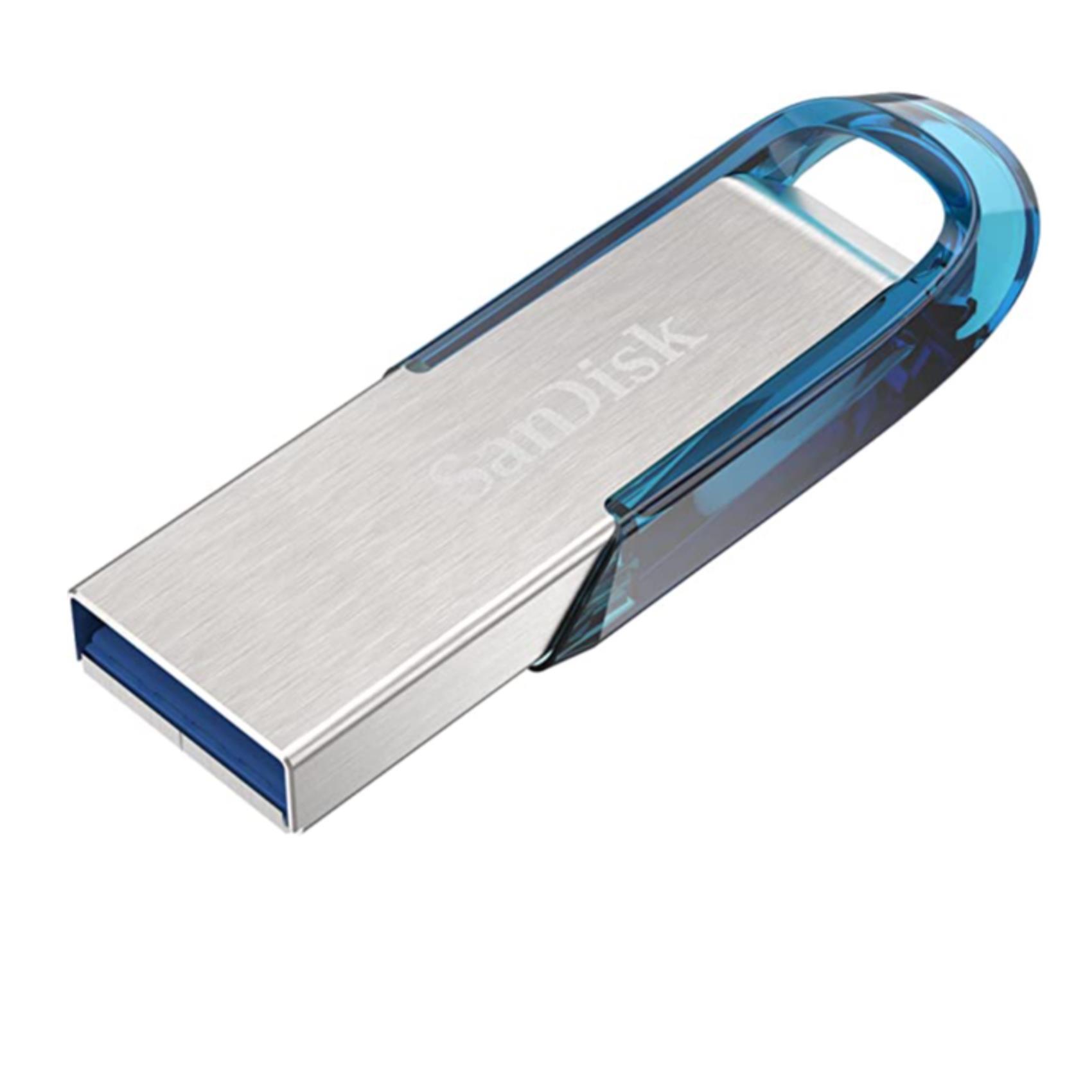 SanDisk Ultra Flair - Chiavetta USB - 32 GB - USB 3.0 - blu